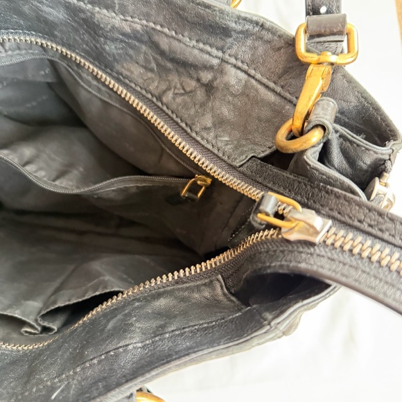 Marc By Marc Jacobs Black Pebbled Leather Tote - Picture 9 of 15